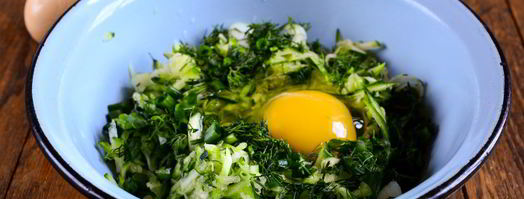 кабачковые оладьи с сыром. Шаг 3