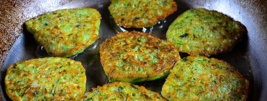 кабачковые оладьи с сыром. Шаг 8