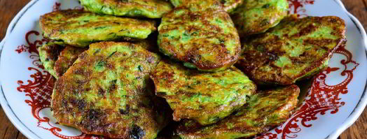 кабачковые оладьи с сыром. Шаг 9