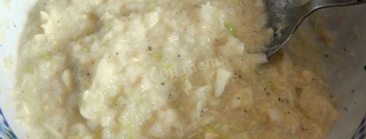 капустные оладьи из капусты. Шаг 6