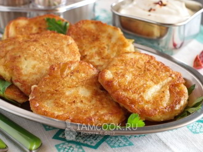 Рецепт капустных оладий на кефире