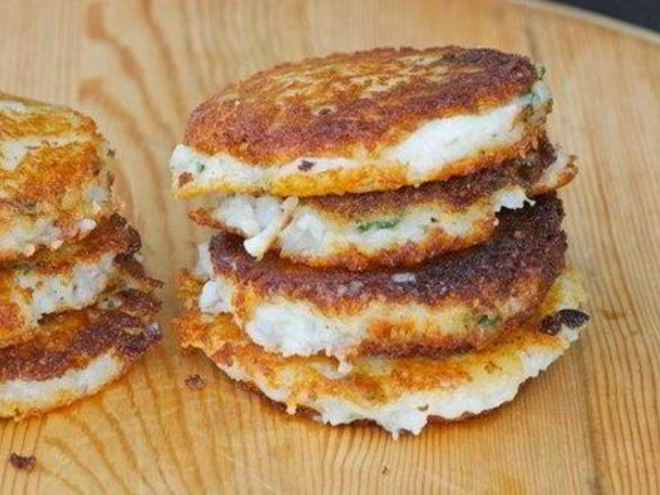 Рецепт картофельных оладушек с зеленым луком