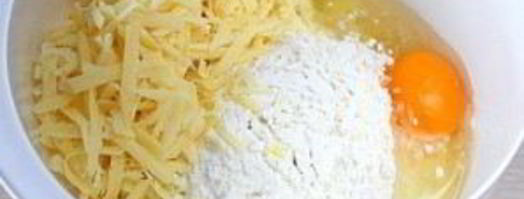 картофельные оладьи из пюре. Шаг 2