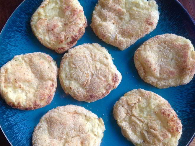 Рецепт картофельных оладий с творогом