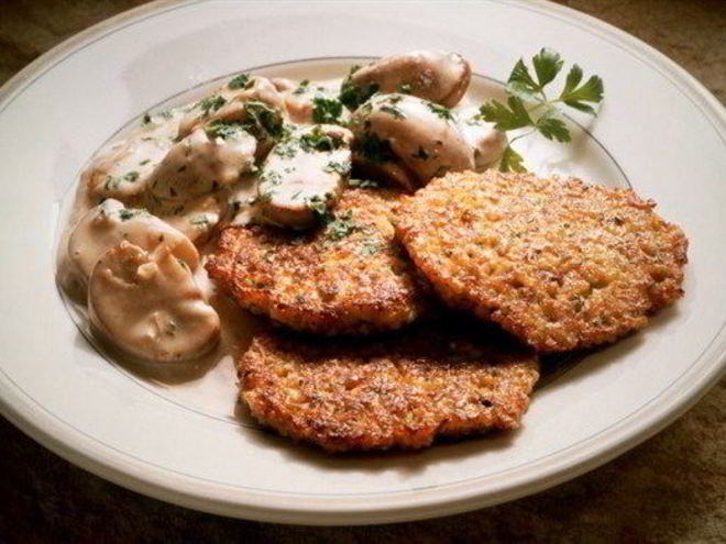 Рецепт картофельных оладий с тыквой баттернат