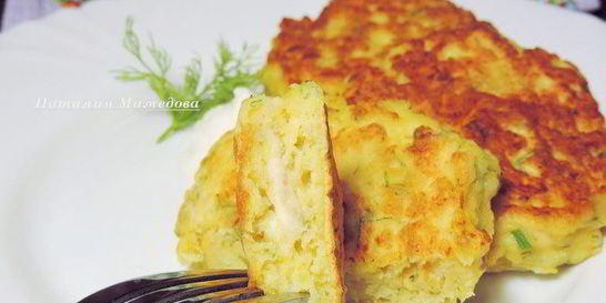 Куриные оладушки