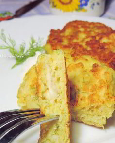 Куриные оладушки