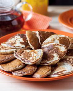 Манно-овсяные оладьи