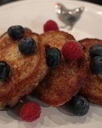 Миндально-банановые оладушки