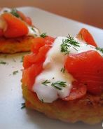 Морковно-луковые оладьи