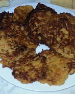 Морковно-яблочные оладьи