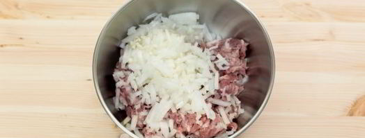 мясные оладьи из свиного фарша. Шаг 7