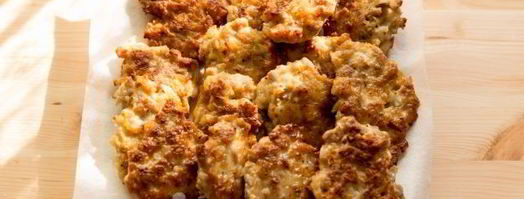 мясные оладьи из свиного фарша. Шаг 11