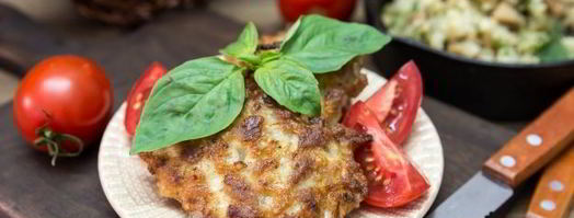 мясные оладьи из свиного фарша. Шаг 13