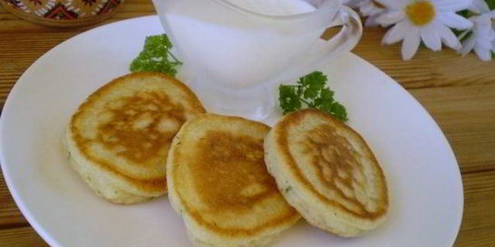 Оладушки без дрожжей