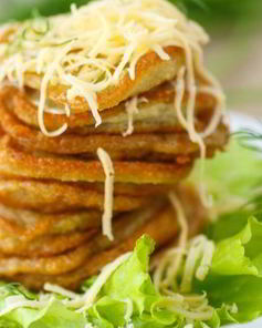 Оладушки из кабачков без муки