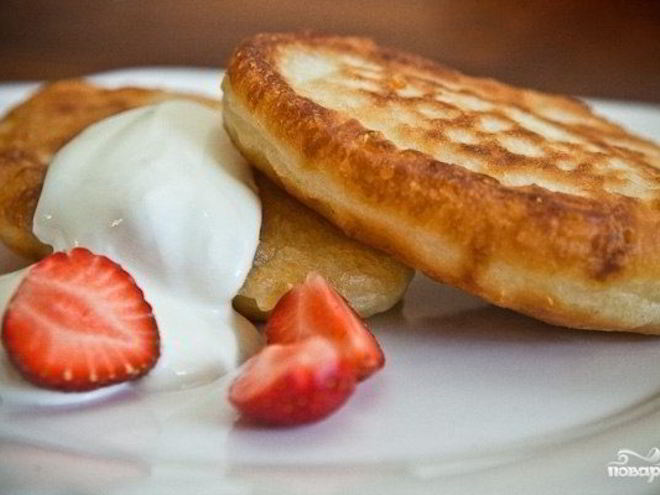 Рецепт оладушек на сыворотке