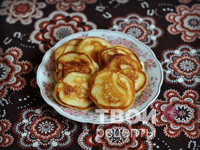 Рецепт оладушек
