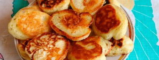 оладьи без яиц на воде. Шаг 13