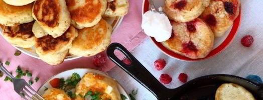 оладьи без яиц на воде. Шаг 16