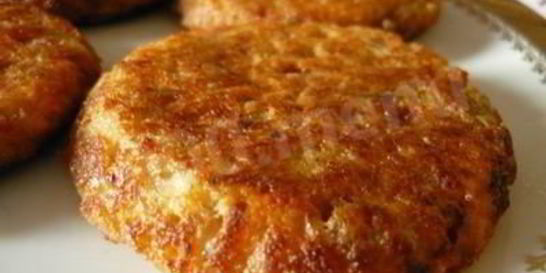 Оладьи из черствого хлеба