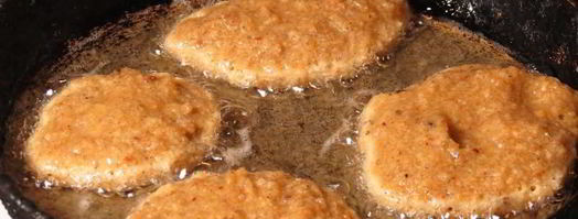 оладьи из икры рыбы. Шаг 5