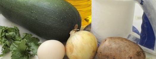 оладьи из кабачков и картофеля. Шаг 3