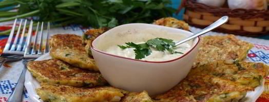 оладьи из кабачков и картофеля. Шаг 13