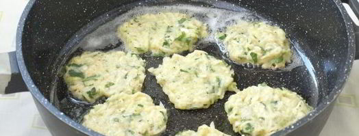 оладьи из кабачков и картофеля. Шаг 10