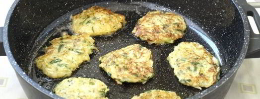 оладьи из кабачков и картофеля. Шаг 11