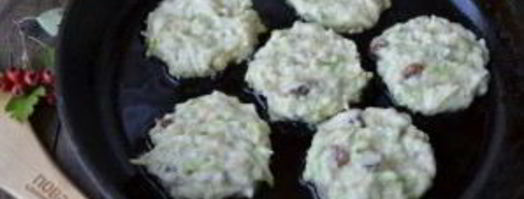 оладьи из кабачков и яблок. Шаг 6