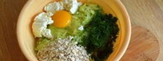 оладьи из кабачков на сковороде. Шаг 3