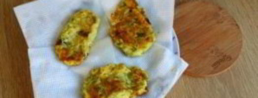 оладьи из кабачков на сковороде. Шаг 5