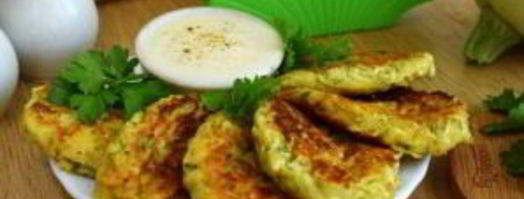 оладьи из кабачков на сковороде. Шаг 6