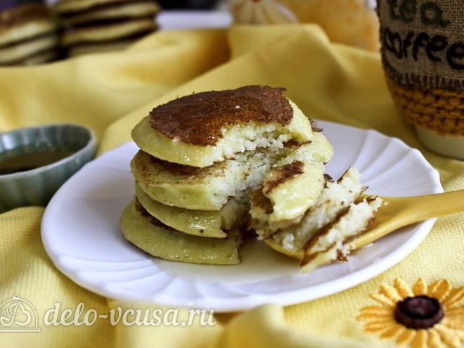 Рецепт оладий из кабачков с манкой