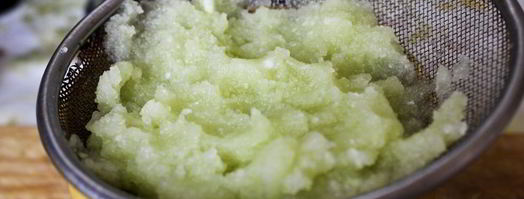 оладьи из кабачков с манкой. Шаг 6