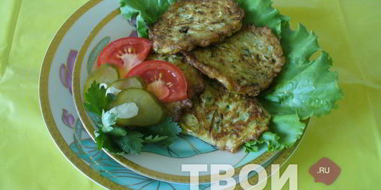 Оладьи из кабачков