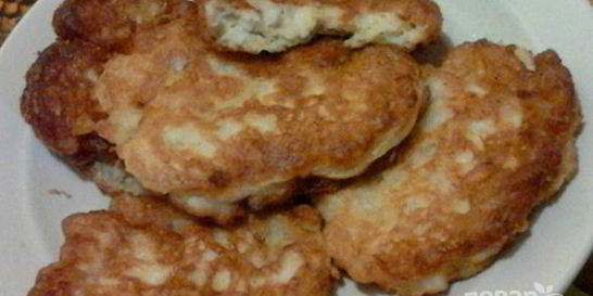 Оладьи из куриного филе