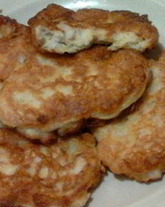 Оладьи из куриного филе