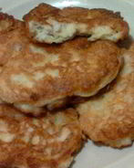 Оладьи из куриного филе