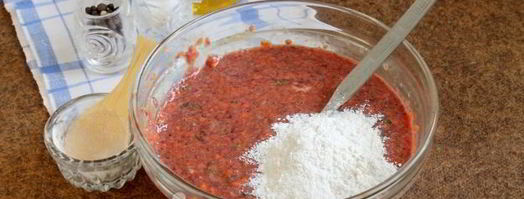 оладьи из куриной печени с морковью. Шаг 7