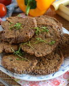 Оладьи из куриной печени