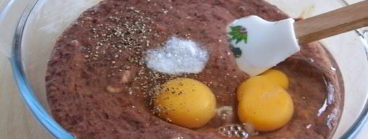 оладьи из куриной печени. Шаг 5