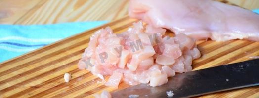 оладьи из курицы и кукурузы. Шаг 2