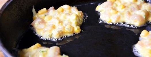 оладьи из курицы и кукурузы. Шаг 7