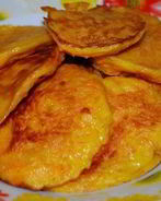 Оладьи из моркови с овсянкой