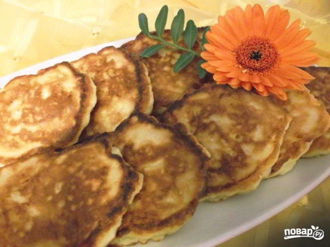 Рецепт оладий из прокисшего молока