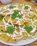 Оладьи из тыквы с картофелем