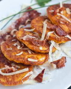 Оладьи из тыквы с сыром