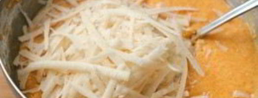 оладьи из тыквы с сыром. Шаг 5